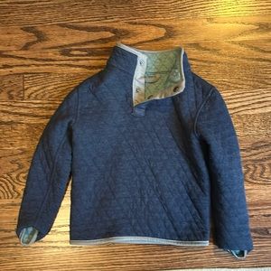 Reversible quilted marine layer sweater (2T)
